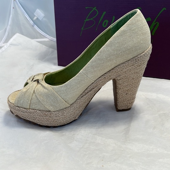 Blowfish Malibu Platform Open Toe Shoes - Picture 1 of 15